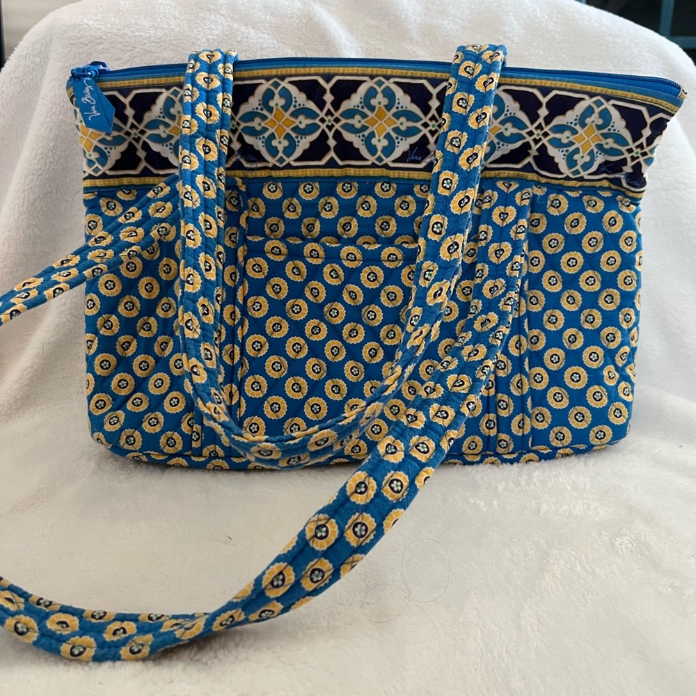 Vera Bradley Riviera Blue Tote Bag